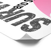 KREBS-Überlebende 1 Poster (Ecke)