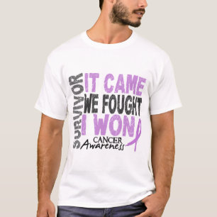 Krebs-Überlebender, den es wir kam, kämpfte mich T-Shirt