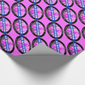 Krebs-Überlebender Geschenkpapier (Ecke)