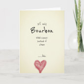 Krebs und Chemo Karte (Vorderseite)