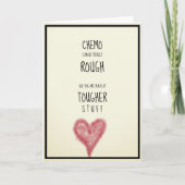 Krebs und Chemo Karte (Vorderseite)