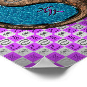 Krebs und Erdboar Poster (Ecke)