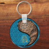 Krebs und Erddrache Schlüsselanhänger (Vorderseite)