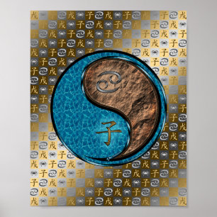 Krebs und Erdrat Poster