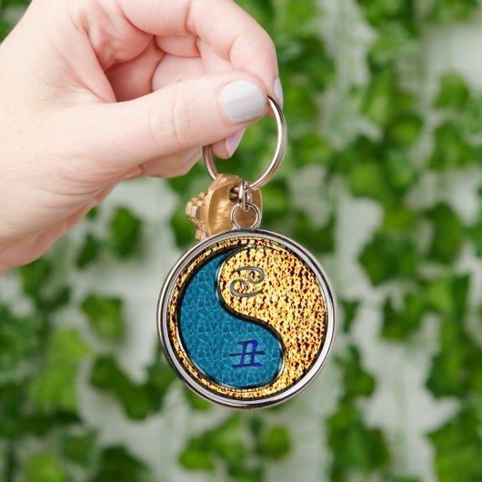 Krebs und Feuer Ox Schlüsselanhänger (Hand)