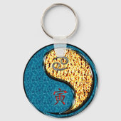 Krebs und Feuer Schlüsselanhänger (Rückseite)