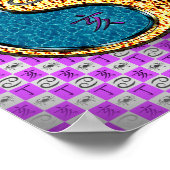 Krebs und Feuerbrand Poster (Ecke)