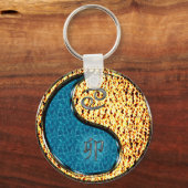 Krebs und Feuerkaninchen Schlüsselanhänger (Rückseite)