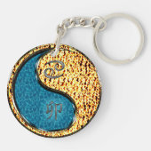 Krebs und Feuerkaninchen Schlüsselanhänger (Rückseite)