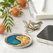 Krebs und Feuerkaninchen Schlüsselanhänger (Seite)