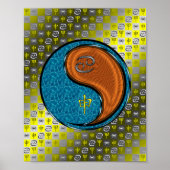 Krebs und Holzaffe Poster (Vorne)