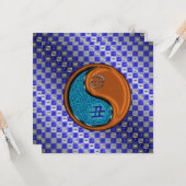 Krebs- und Holzoxon Karte (Vorderseite/Rückseite Beispiel)