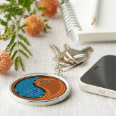 Krebs- und Holzoxon Schlüsselanhänger (Seite)