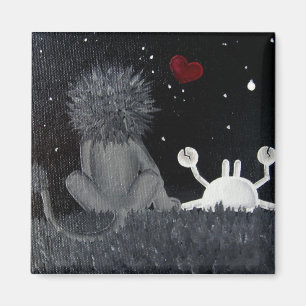 Krebs-und Löwe-Liebe-Magnet Magnet