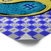 Krebs und Metall Ox Poster (Ecke)