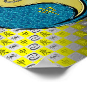Krebs und Metallaffe Poster (Ecke)