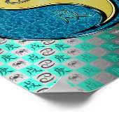 Krebs und Metallhund Poster (Ecke)