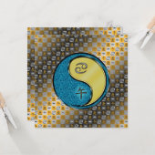 Krebs und Metallpferd Karte (Vorderseite/Rückseite Beispiel)