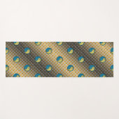 Krebs und Metallpferd Yogamatte (Vorderseite (Horizontal))