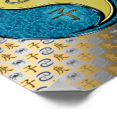 Krebs- und Metallrat Poster (Ecke)