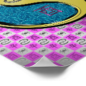 Krebs- und Metallroster Poster (Ecke)