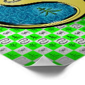 Krebs und Metallziege Poster (Ecke)