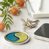 Krebs und Metallziege Schlüsselanhänger (Seite)