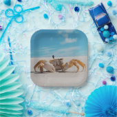 Krebs- und Strandthemen Pappteller (Party)