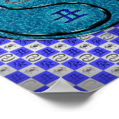 Krebs und Wasser Ox Poster (Ecke)