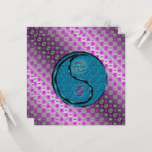 Krebs- und Wasserrooster Karte (Vorderseite/Rückseite Beispiel)