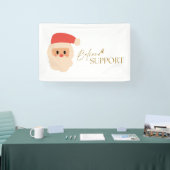 Krebs unterstützen Weihnachtsbanner-Zeichen Banner (Messe)