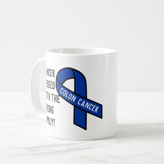 Krebs verwirrt mit der falschen Familie Kaffeetasse (Vorderseite Links)