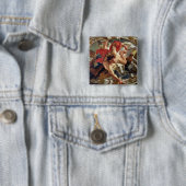 Krebs, von den Zeichen des Tierkreises Button (Beispiel)