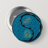 Krebs & Wasser-Drache Button (Vorne & Hinten)