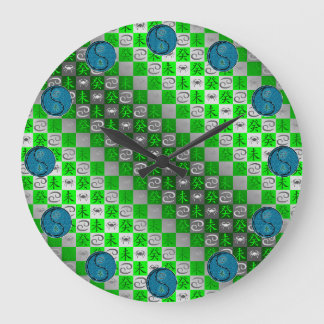 Krebs & Wasser Ziege Große Wanduhr