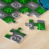 Krebs & Wasser Ziege Puzzle (Seite)