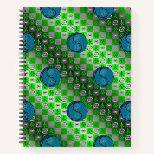 Krebs & Wasser Ziege Spiralblock Notizblock