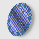 Krebs & Wasserbüffel Große Wanduhr (Winkel)