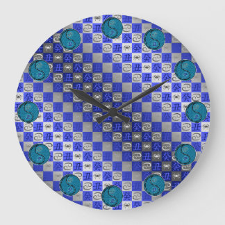 Krebs & Wasserbüffel Große Wanduhr