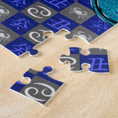 Krebs & Wasserbüffel Puzzle (Seite)
