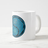 Krebs & Wasserhund Jumbo-Tasse (Vorderseite Rechts)