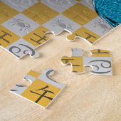 Krebs & Wasserpferd Puzzle (Seite)