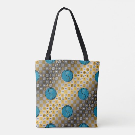 Krebs & Wasserpferd Tasche (Rückseite)