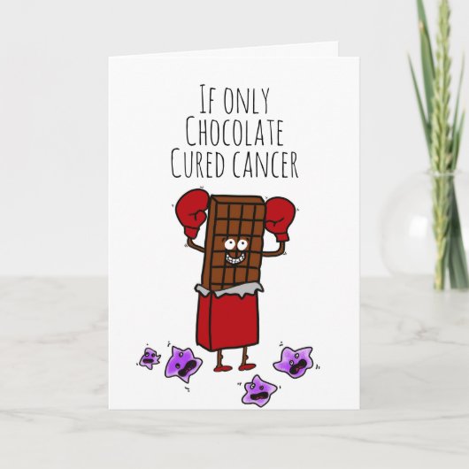 Krebs wird gut karte (Vorderseite)