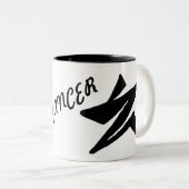 Krebs. Ziqpu Zweifarbige Tasse (VorderseiteRechts)