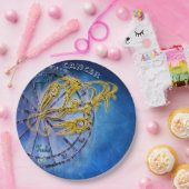 Krebs Zodiac Astrologie Design Horoskop Pappteller (Party)