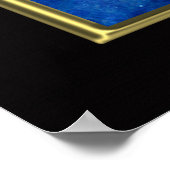 Krebs Zodiac Astrologie Design Poster (Ecke)