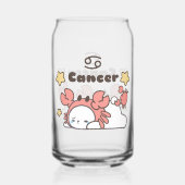 Krebs Zodiac Charm - Adorable Crab Capped Bunny Dosenglas (Rückseite)