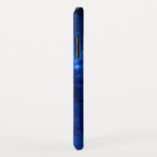 Krebs Zodiac Constellation Blue Galaxy Monogramm Case-Mate iPhone Hülle (Hinten/Rechts)