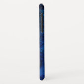 Krebs Zodiac Constellation Blue Galaxy Monogramm Case-Mate iPhone Hülle (Hinten/Links)